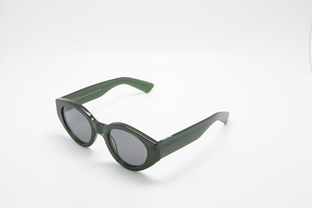 Fred - E2B - Green Crystal - Black Pola Lense
