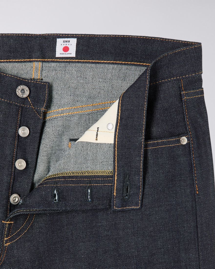 Regular Taper Kurabo Red Selvedge - Blue Unwashed