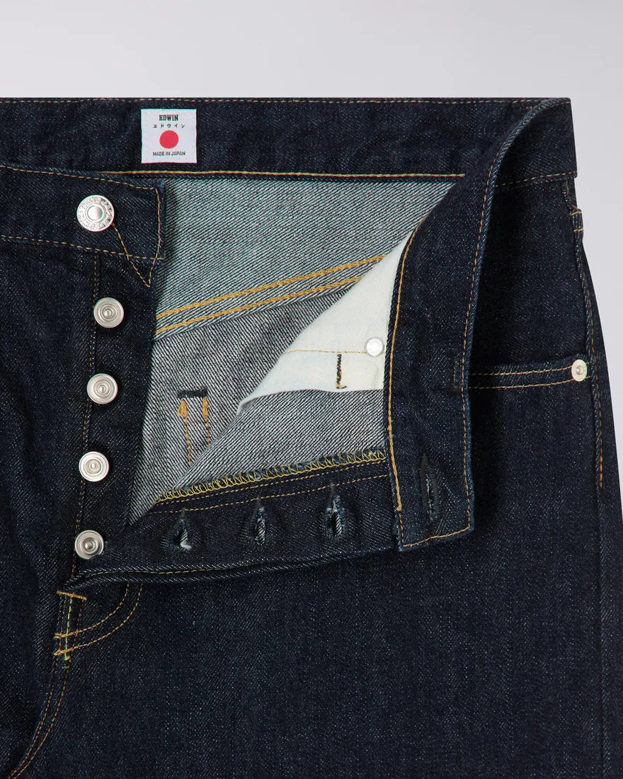 Wide Pant - 14oz Kurabo (recycled) Selvage - Blue/Rinsed
