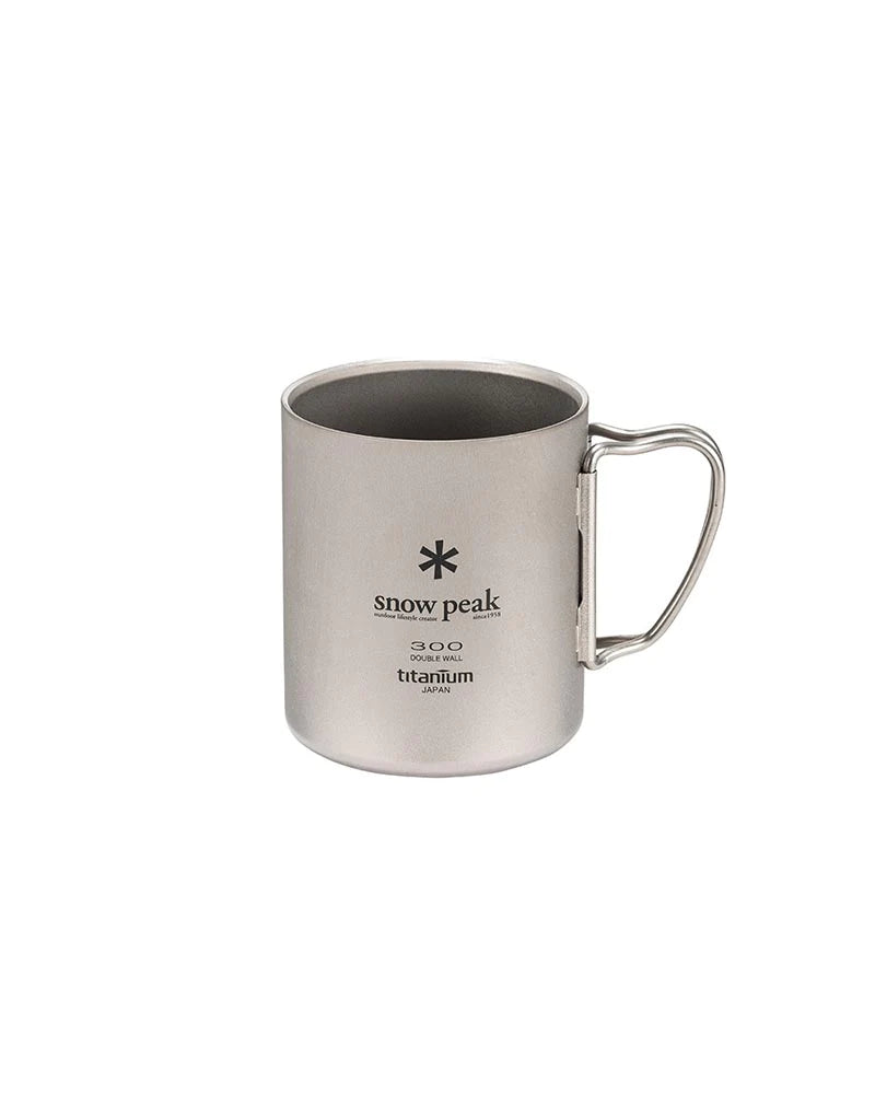 Titanium Double Wall Mug 300 - Silver
