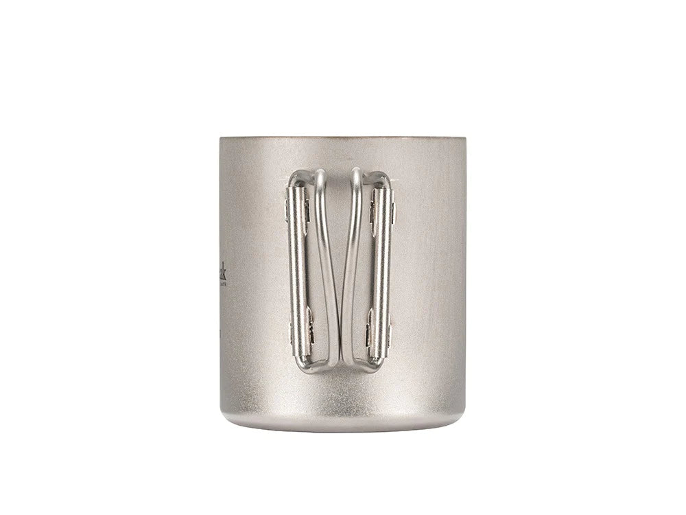 Titanium Double Wall Mug 300 - Silver