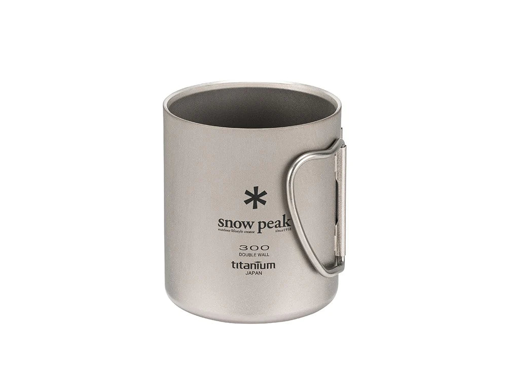 Titanium Double Wall Mug 300 - Silver