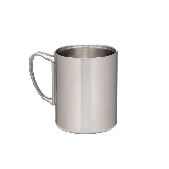 Stainless Double Wall Mug 300 - Silver