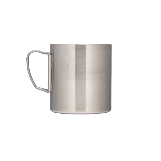Stainless Double Wall Mug 450 - Silver