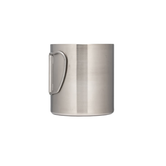 Stainless Double Wall Mug 450 - Silver