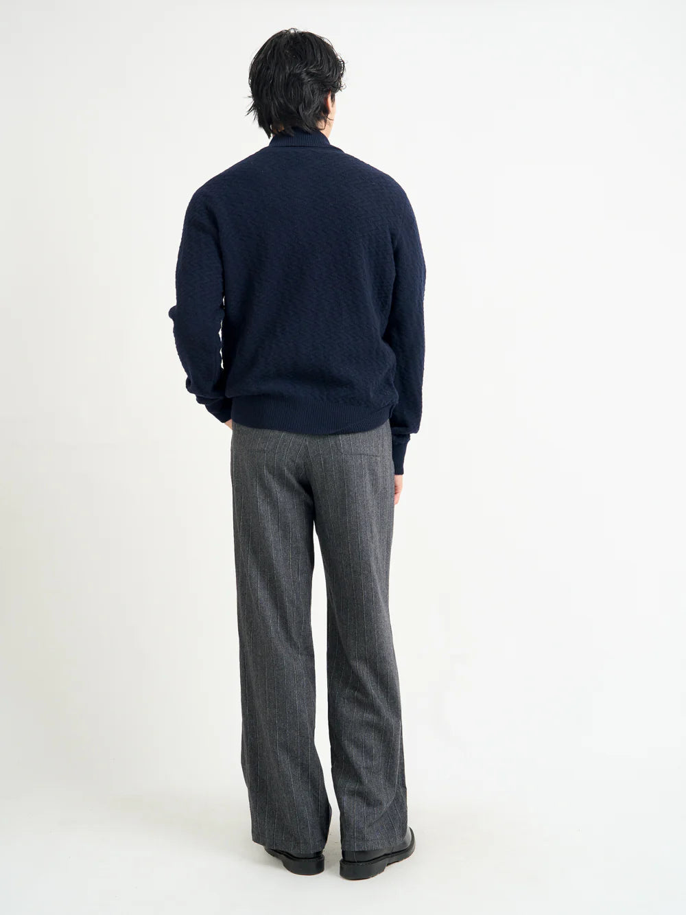 Britten Knitted Cardigan - Jarvis Navy