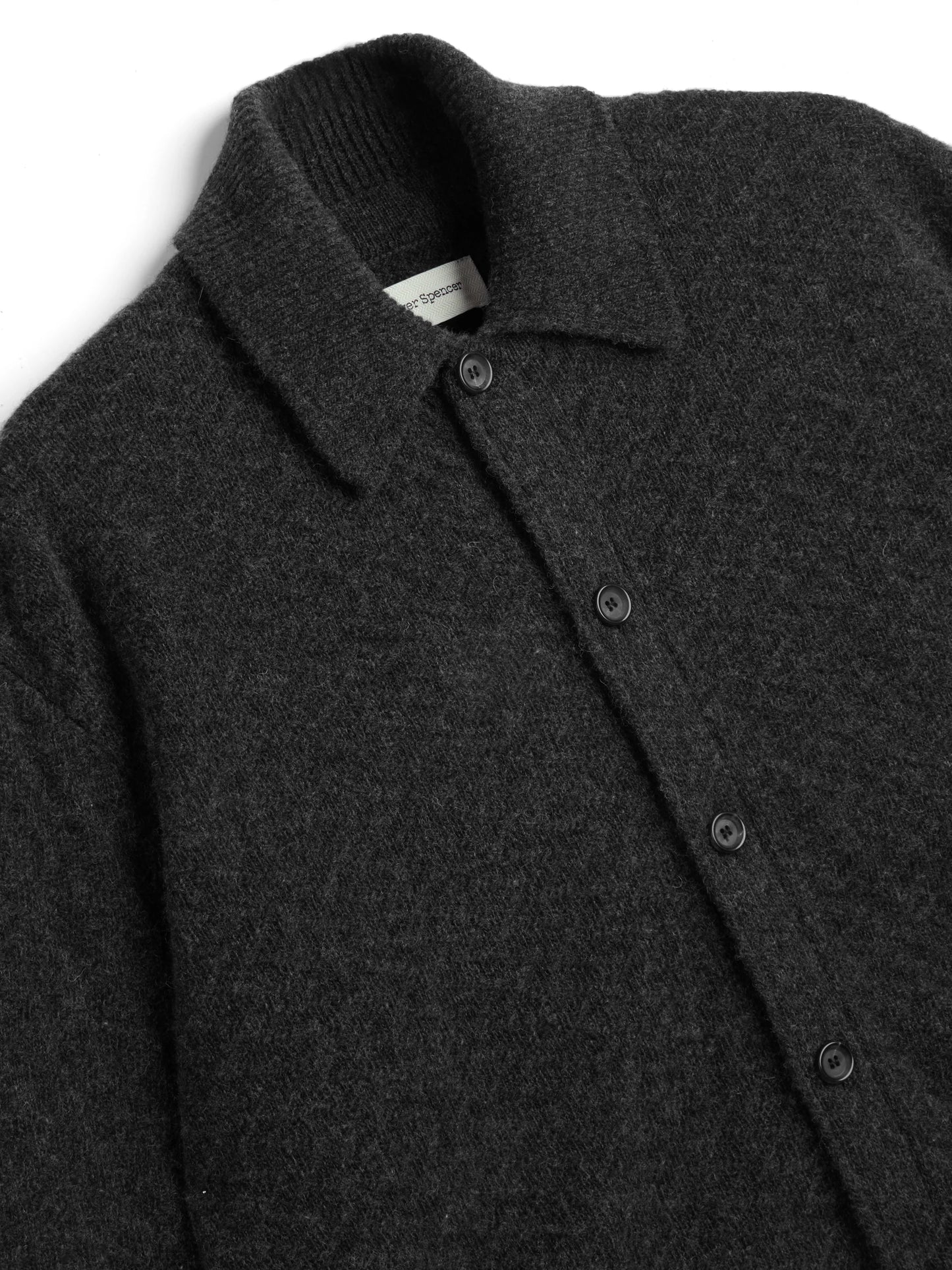 Britten Knitted Cardigan - Jarvis Charcoal