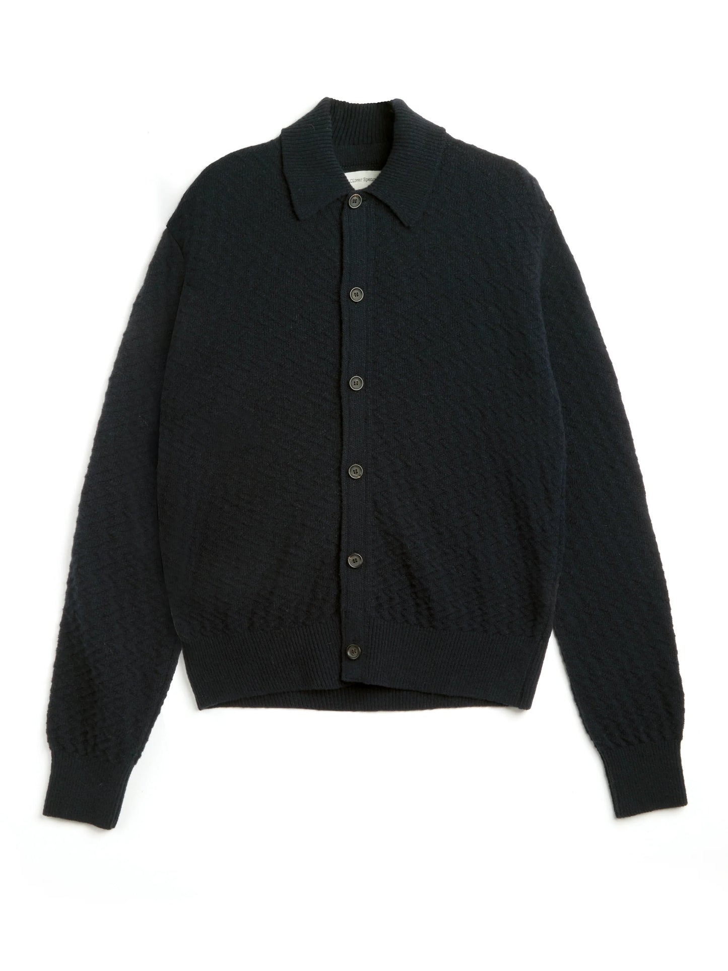 Britten Knitted Cardigan - Jarvis Navy