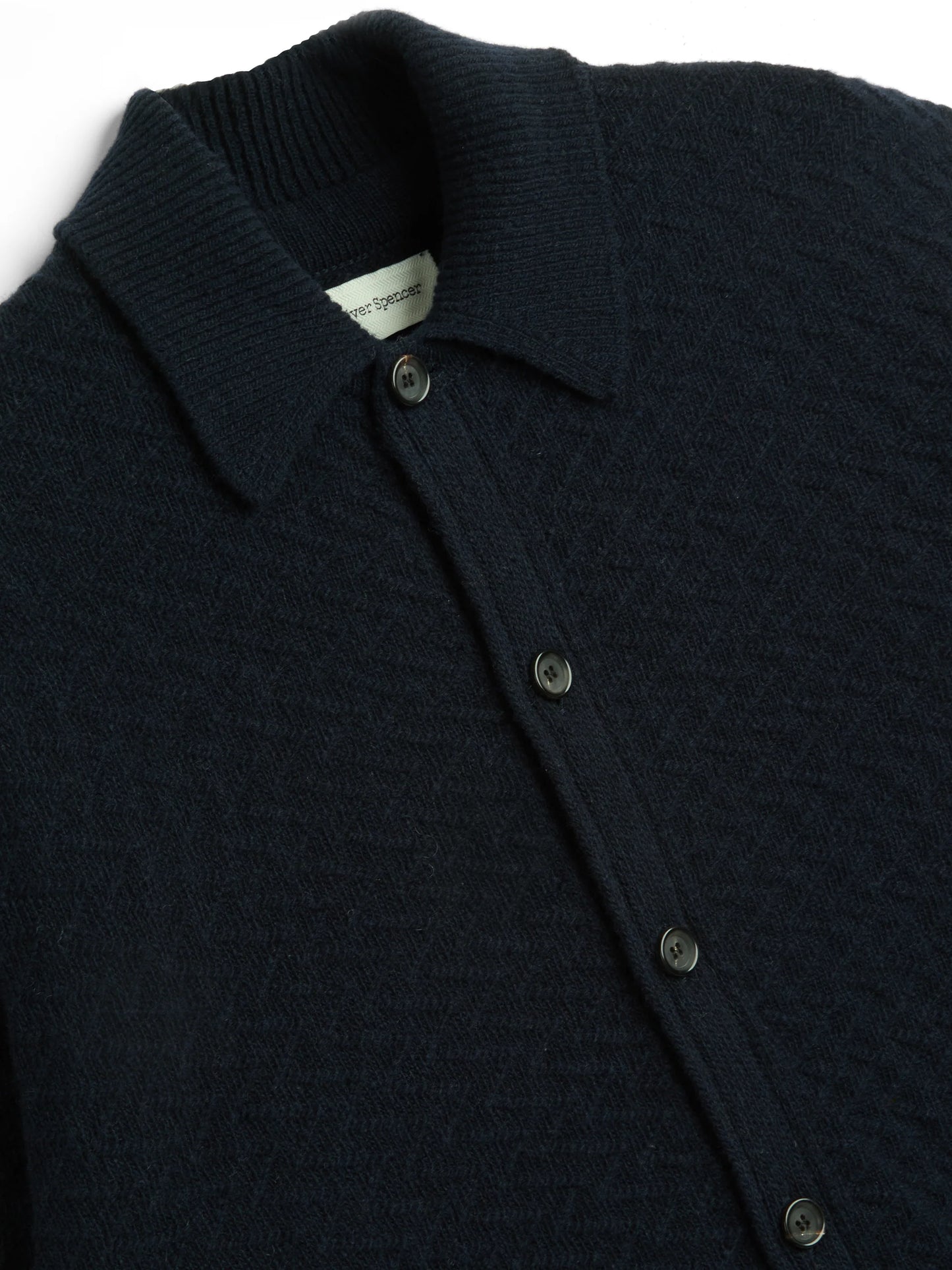 Britten Knitted Cardigan - Jarvis Navy
