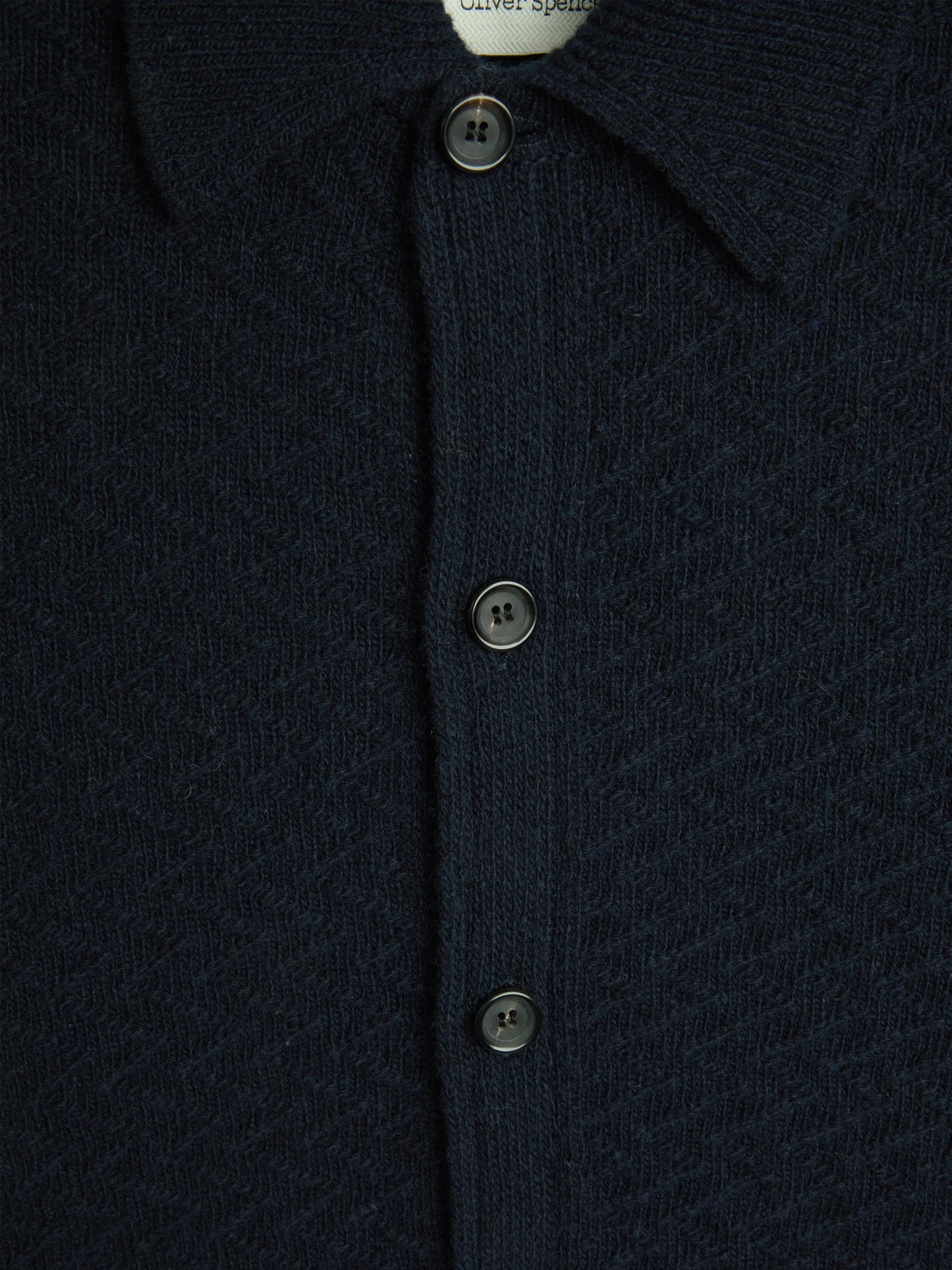 Britten Knitted Cardigan - Jarvis Navy