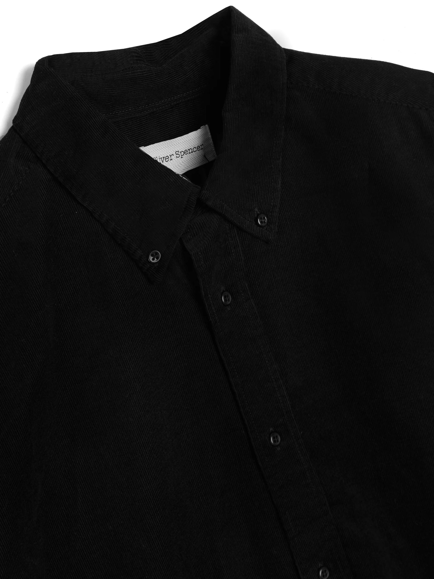 Brook Shirt - Mersey Cord Black