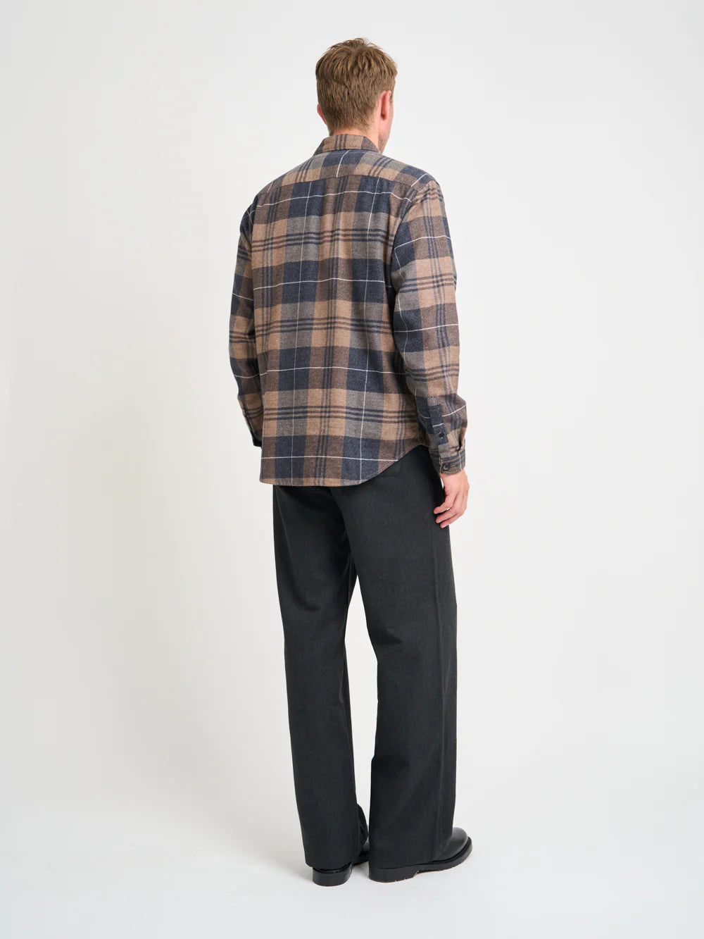 Treviscoe Shirt - Larsen Brown