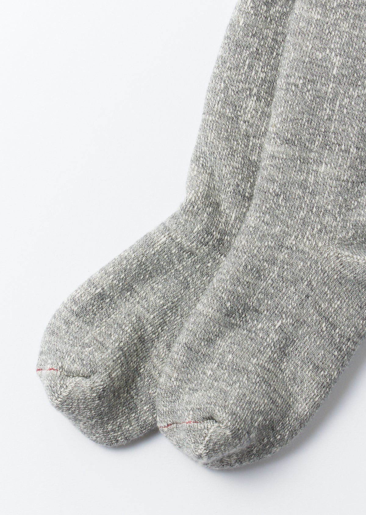 Double Face Crew Socks - Grey - R1001