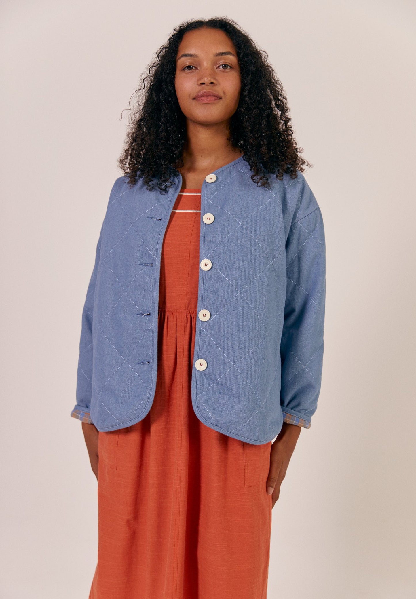 Lola Jacket - Light Denim