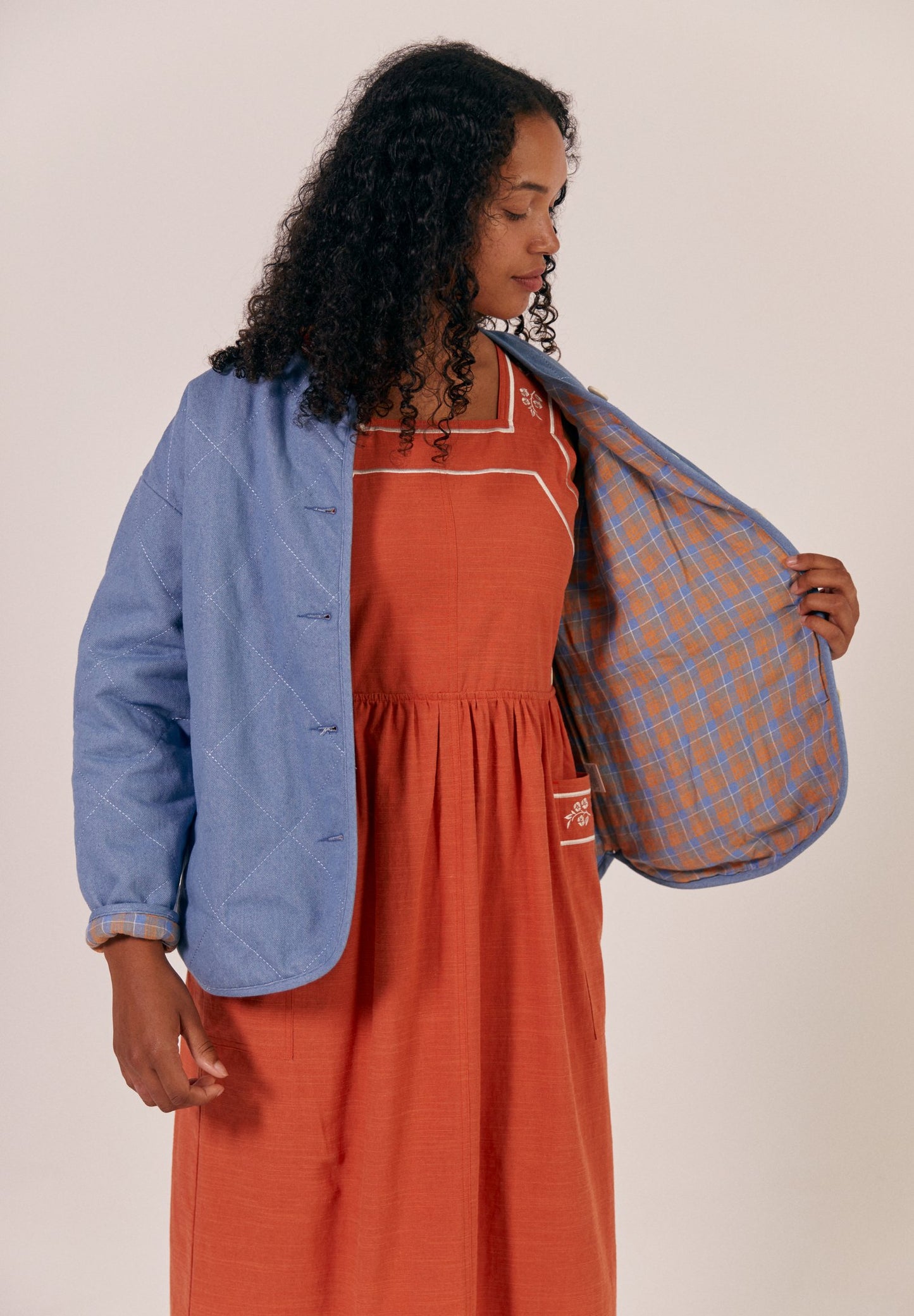 Lola Jacket - Light Denim