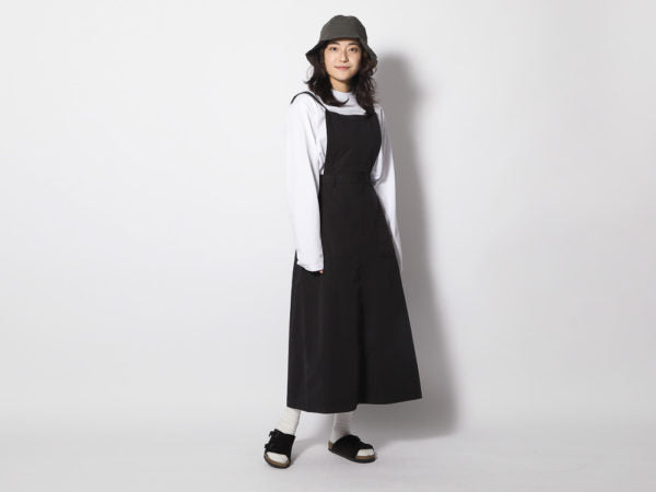 Takibi Light Ripstop Skirt - Black