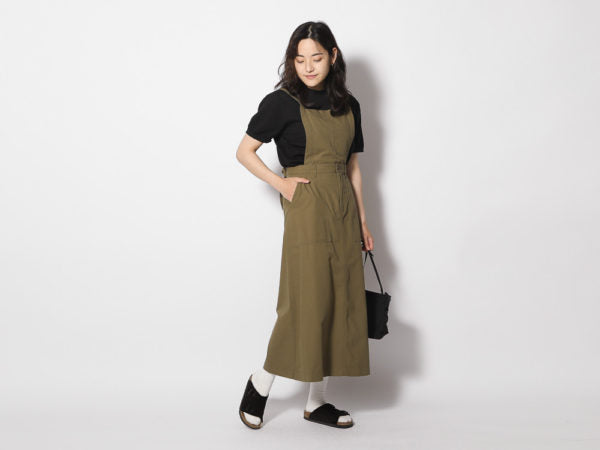 Takibi Light Ripstop Skirt - Khaki