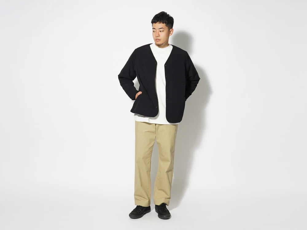 Flexible Insulated Cardigan - Black