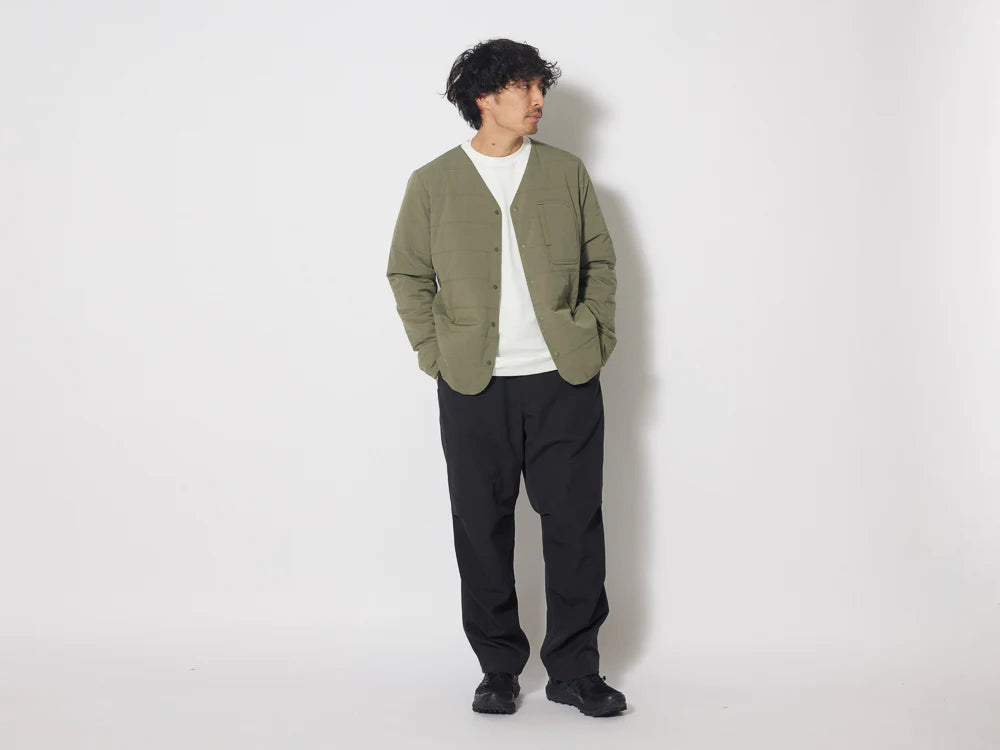 Flexible Insulated Cardigan - Olive