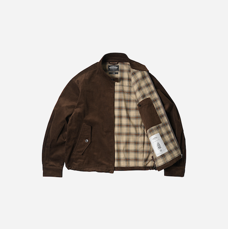 Corduroy Buddy Harrington Jacket - Brown