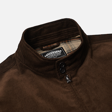Corduroy Buddy Harrington Jacket - Brown