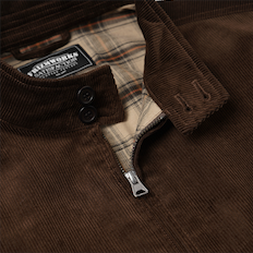 Corduroy Buddy Harrington Jacket - Brown