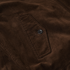 Corduroy Buddy Harrington Jacket - Brown