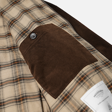 Corduroy Buddy Harrington Jacket - Brown