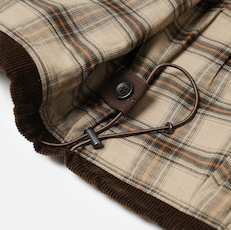 Corduroy Buddy Harrington Jacket - Brown