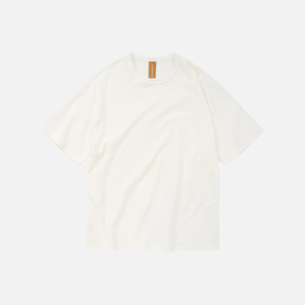 OG Double Rib Oversized Tee - White