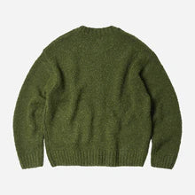 Alpaca Boucle Knit - Olive