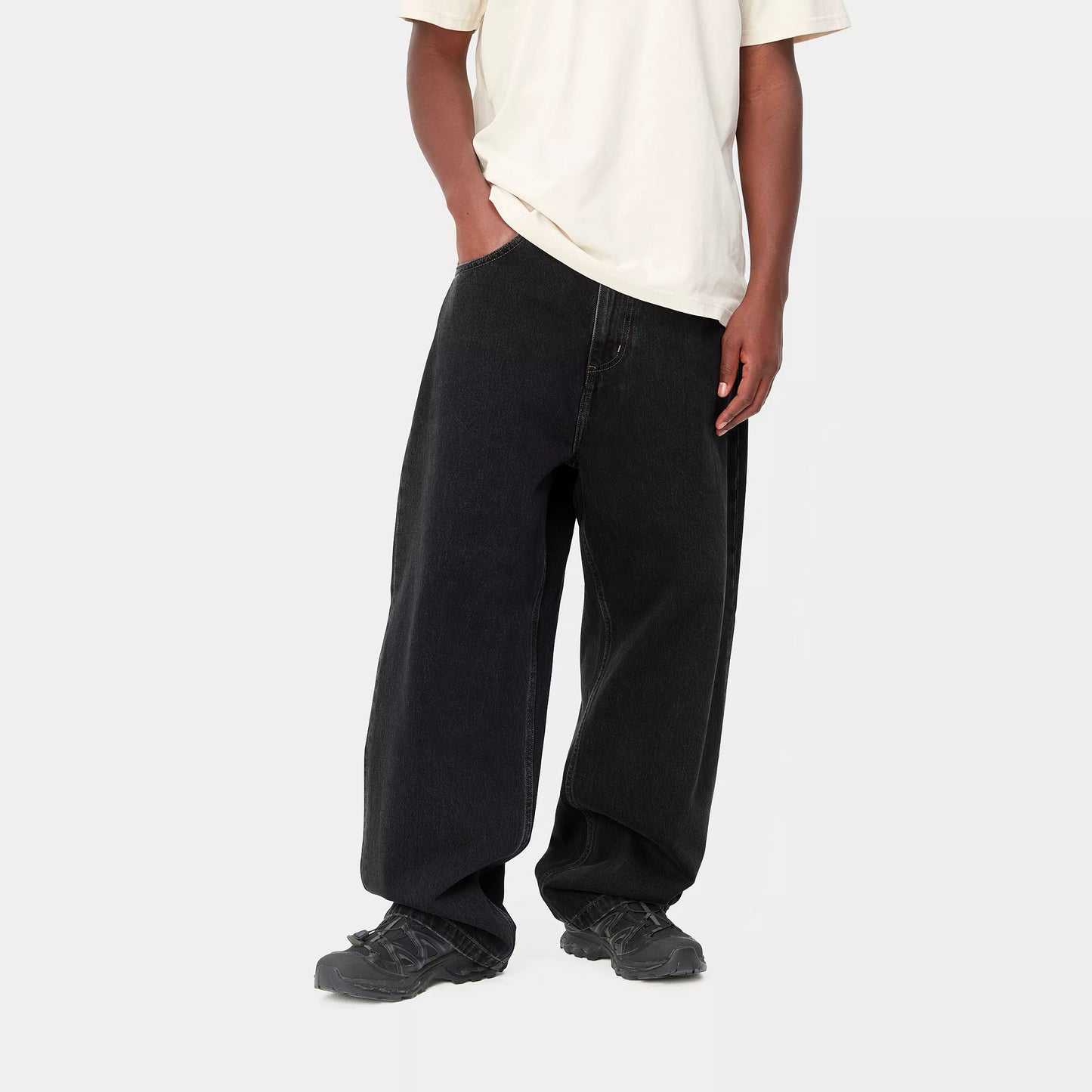 Brandon Pant - Black Stone Wash