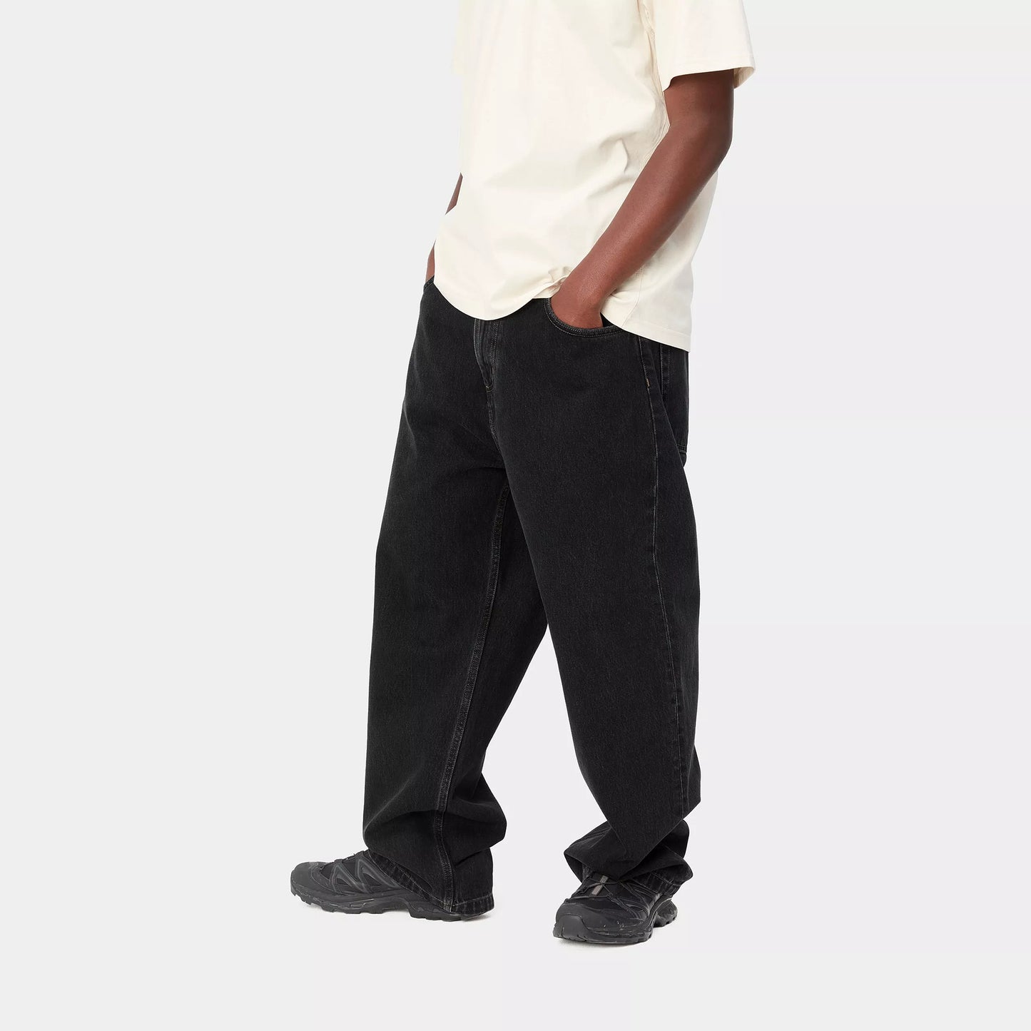 Brandon Pant - Black Stone Wash
