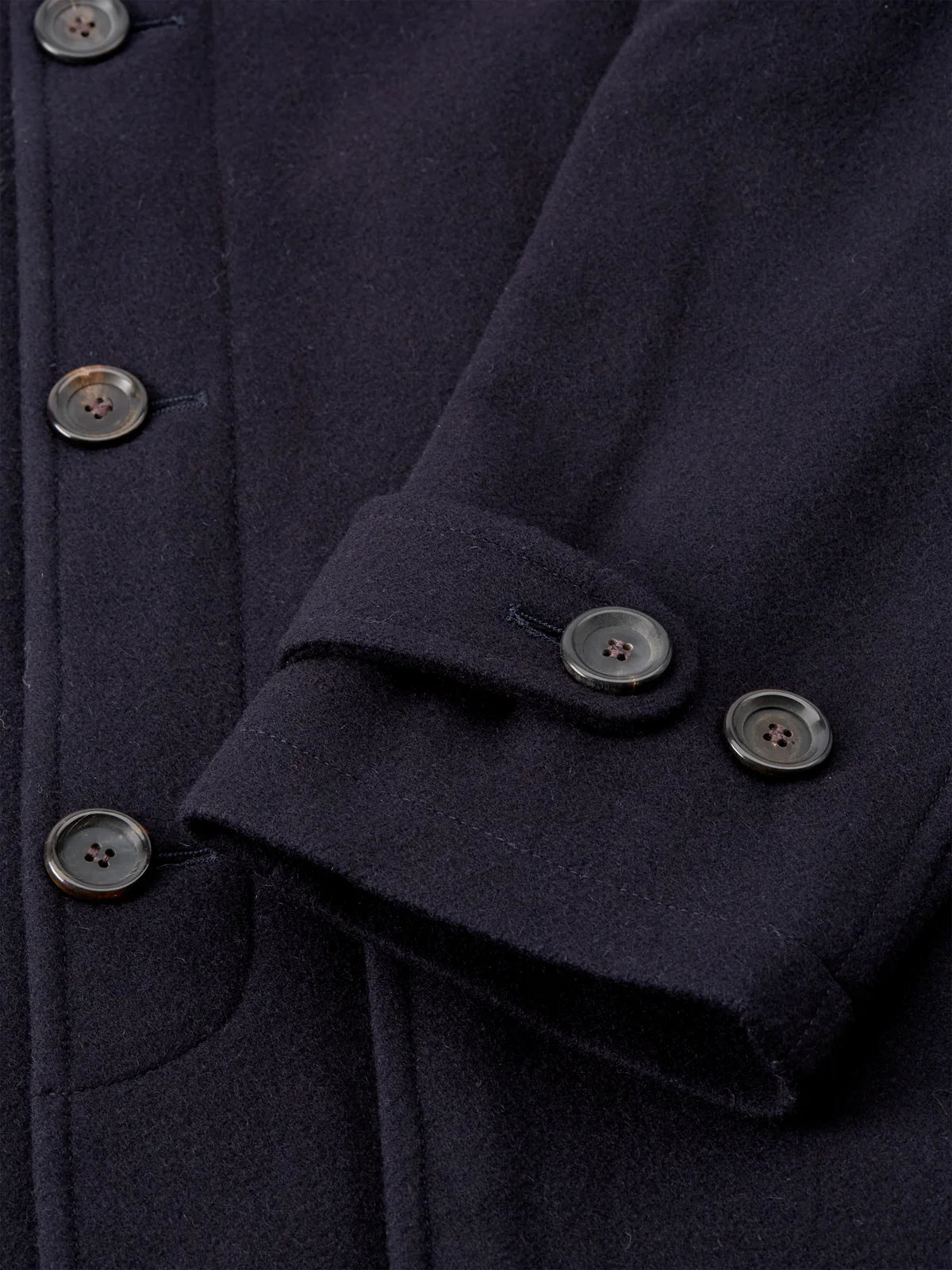 Grandpa Coat - Mosedale Navy