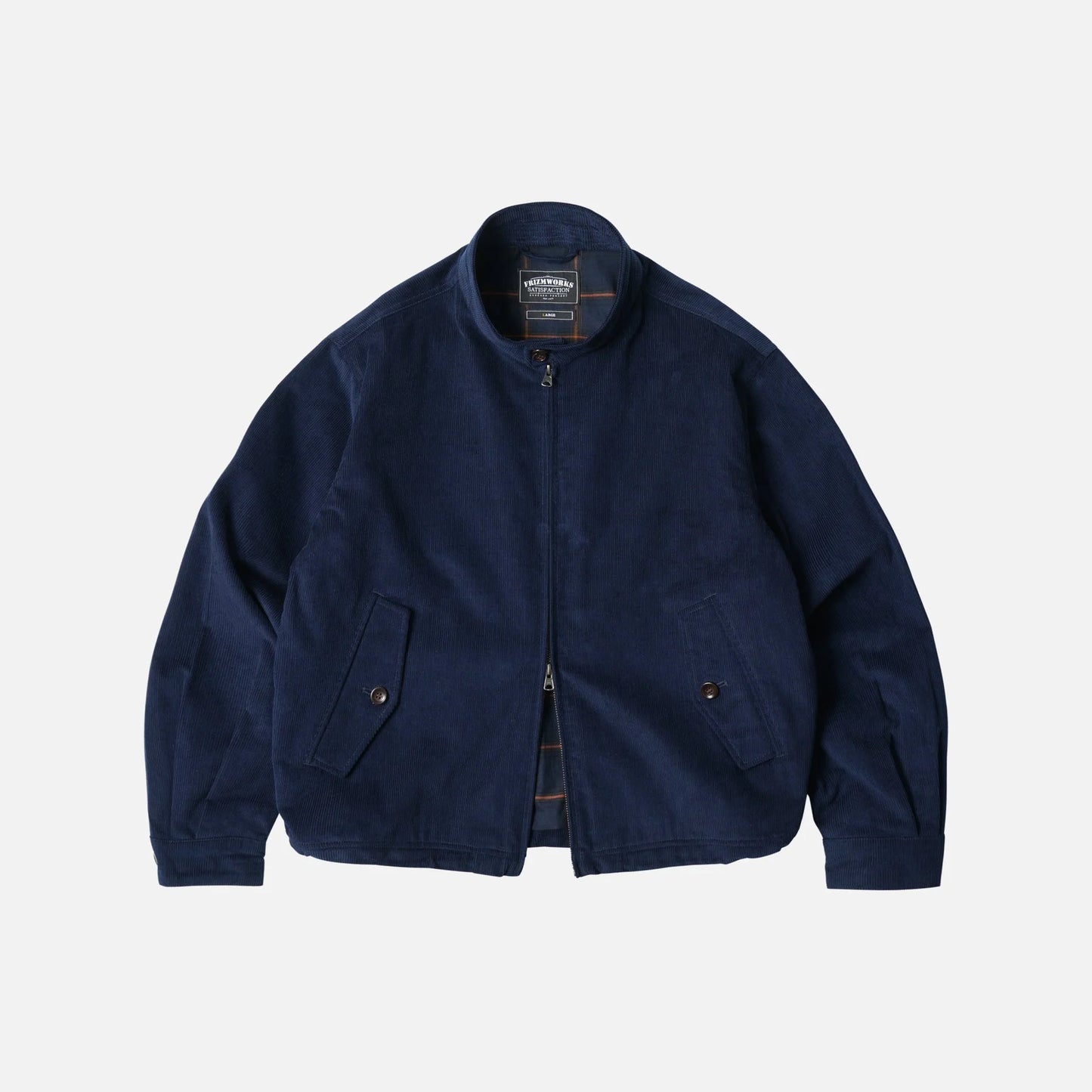 Corduroy Buddy Harrington Jacket - Navy