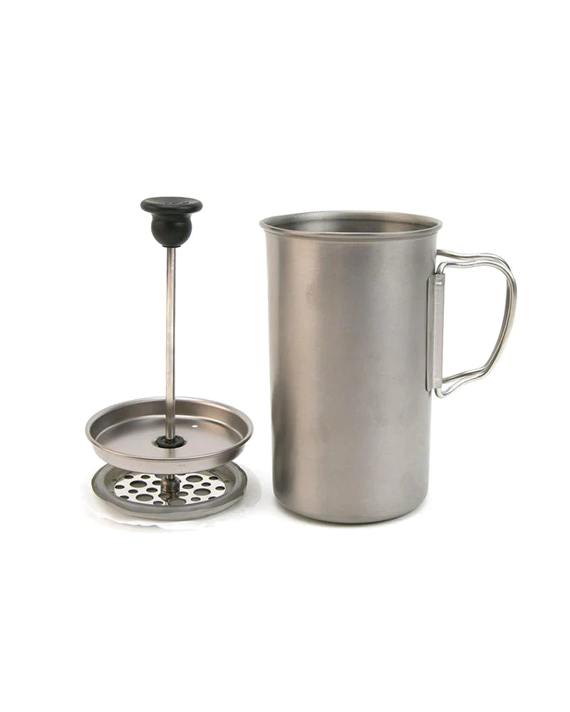 Titanium 3 Cup Cafe Press - Silver