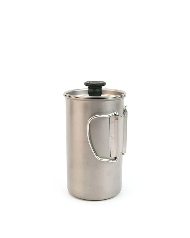 Titanium 3 Cup Cafe Press - Silver
