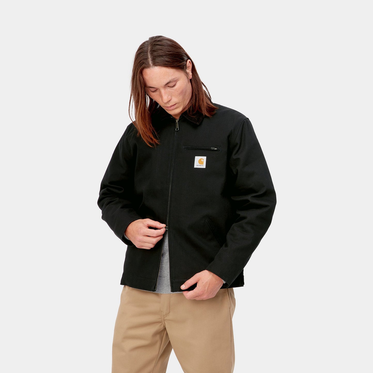 Detroit Jacket - Black/Black Rigid