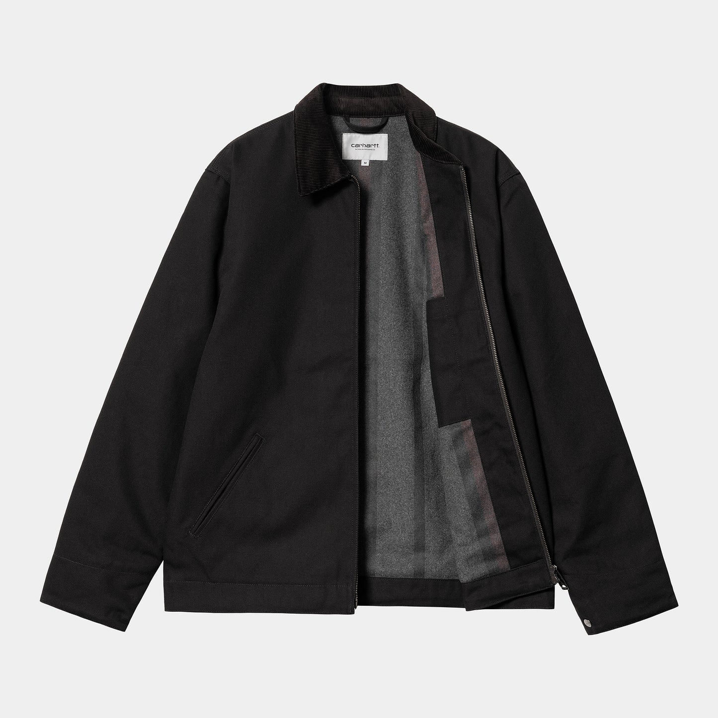Detroit Jacket - Black/Black Rigid