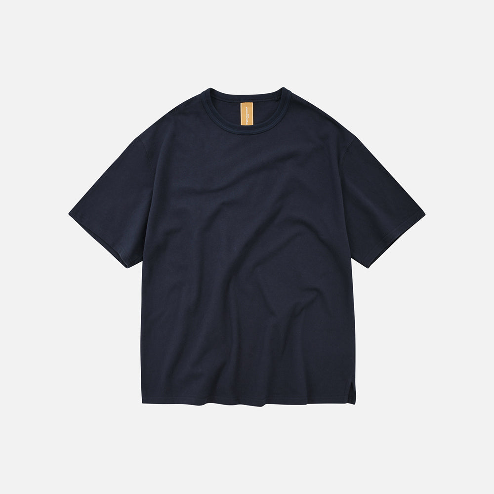 OG Double Rib Oversized Tee - Navy