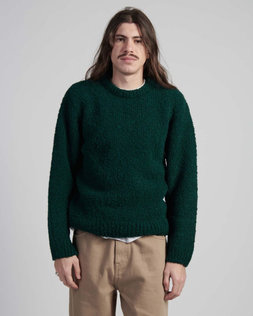 Dun Textured Sweater - Pineneedle