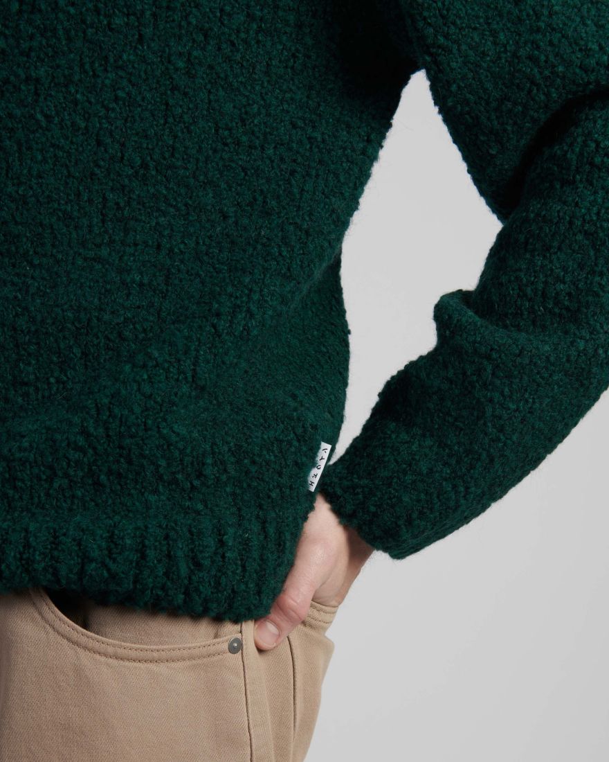Dun Textured Sweater - Pineneedle