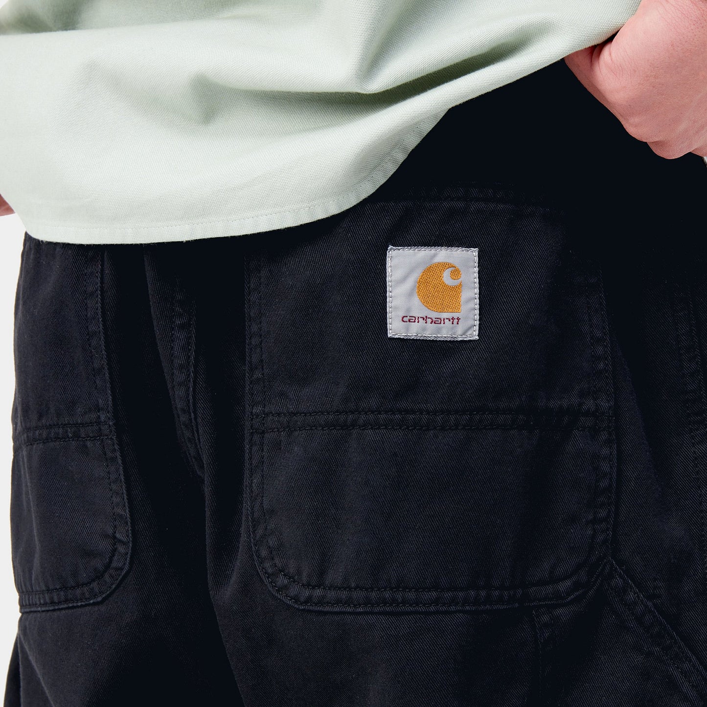 Flint Pant - Black (Garment Dyed)