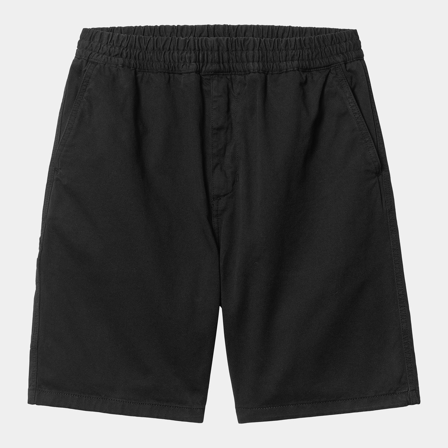 Flint Short - Black (Garment Dyed)