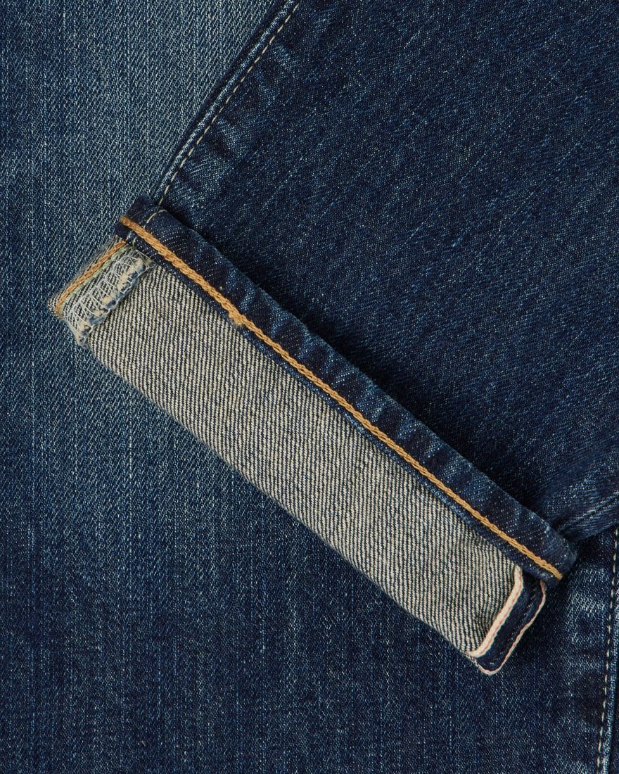 Regular Taper Kurabo Red Selvedge - Blue Dark Used