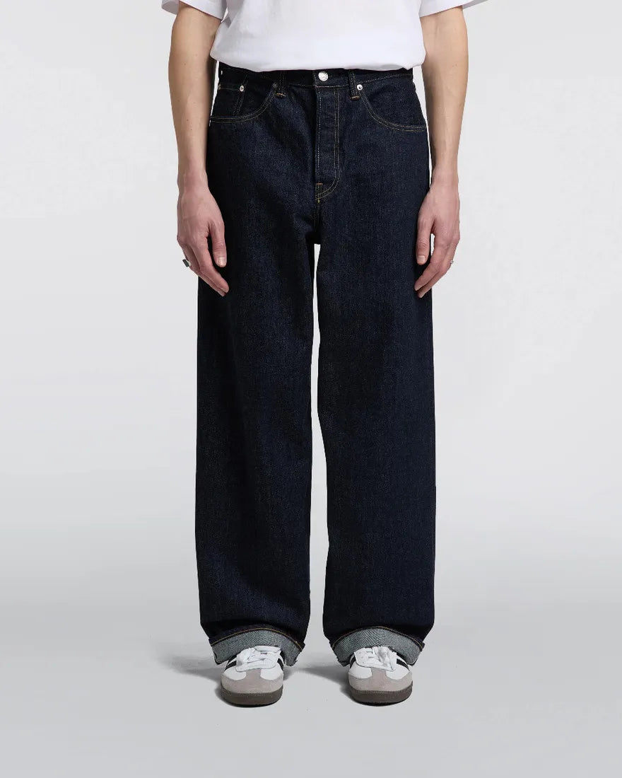 Wide Pant - 14oz Kurabo (recycled) Selvage - Blue/Rinsed