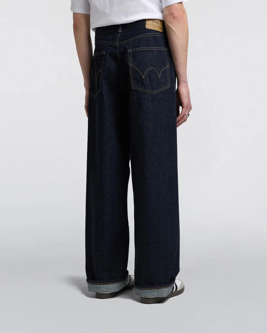 Wide Pant - 14oz Kurabo (recycled) Selvage - Blue/Rinsed