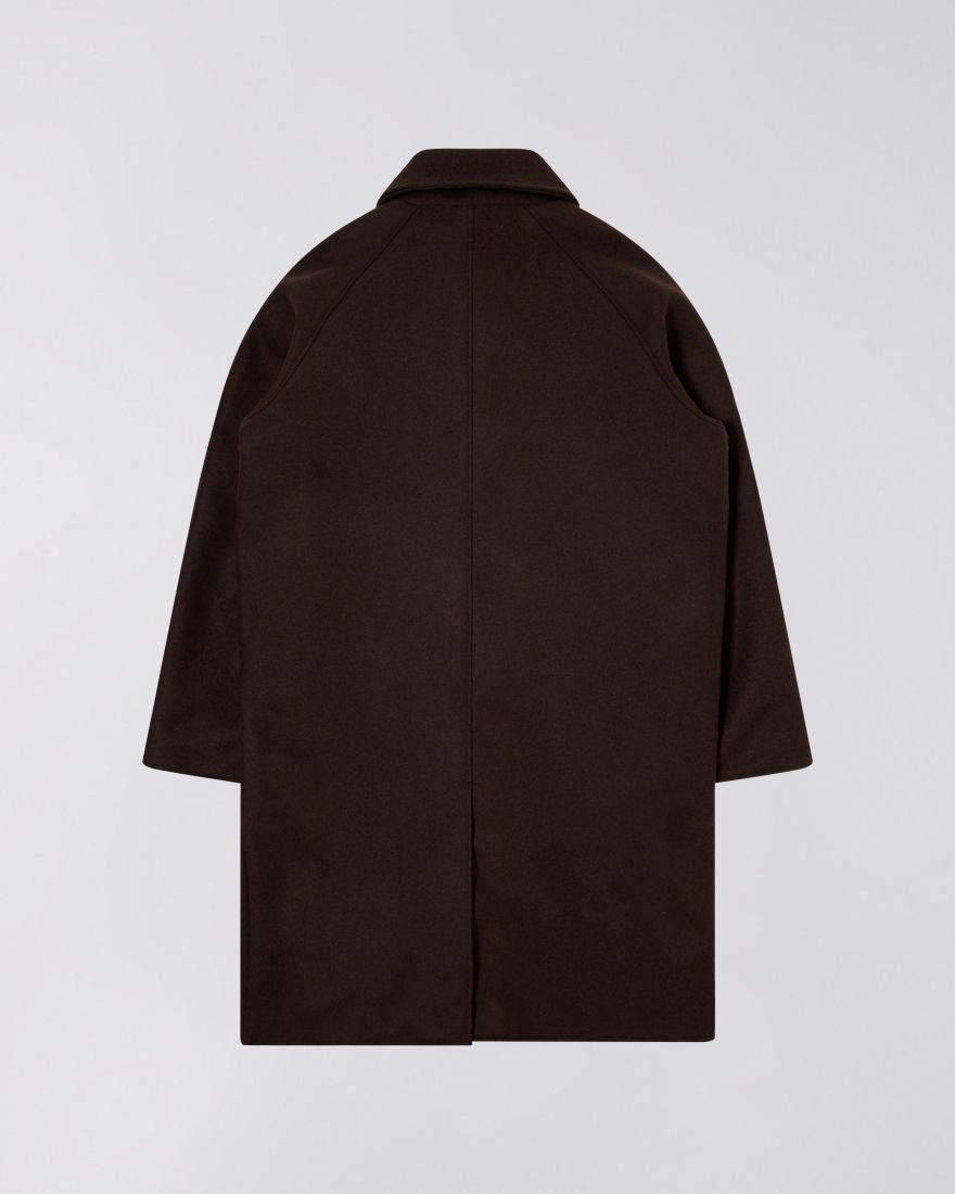 Mac Wool Coat - Dark Brown