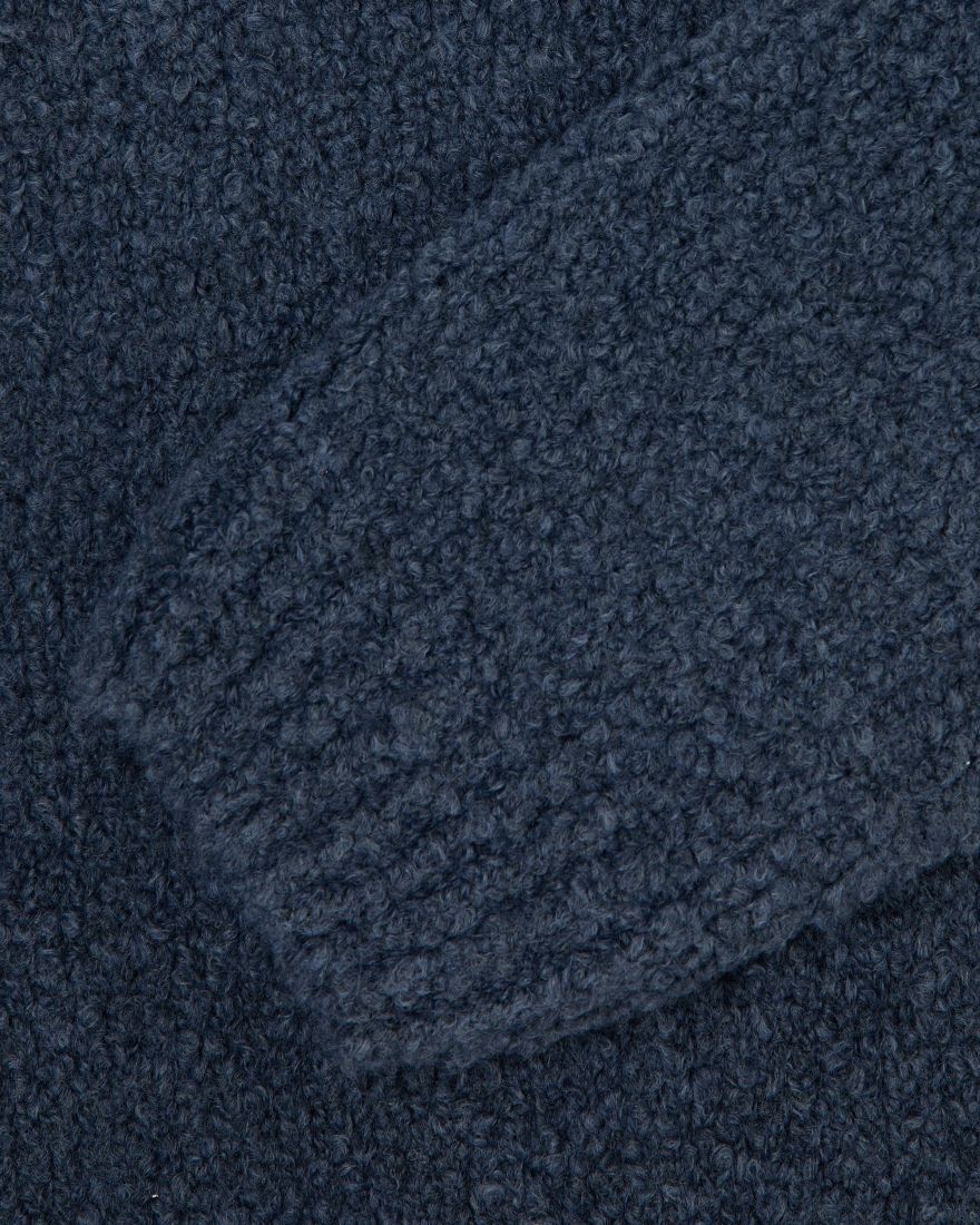 Dun Textured Sweater - Ink