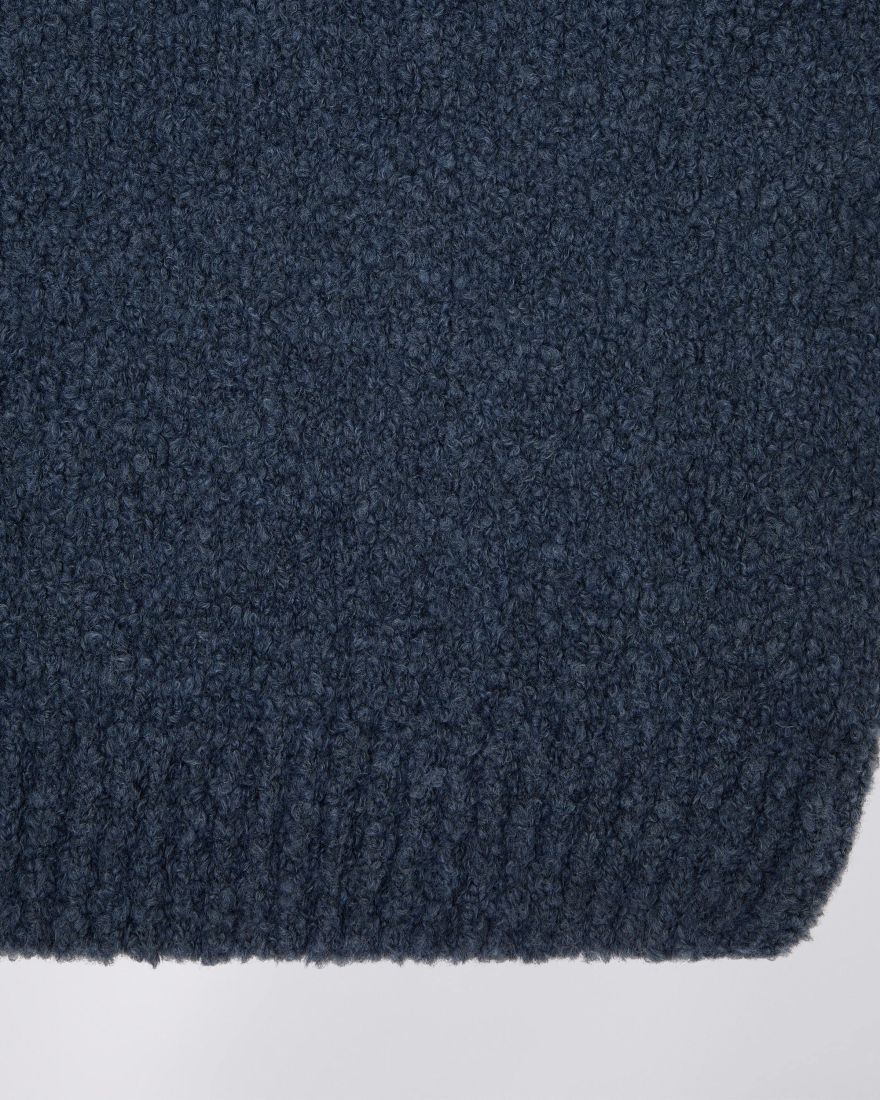 Dun Textured Sweater - Ink
